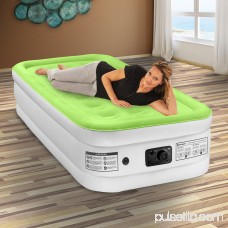 Air Comfort Dream Easy Twin Size Raised Air Mattress with Built-in Pump 569010665